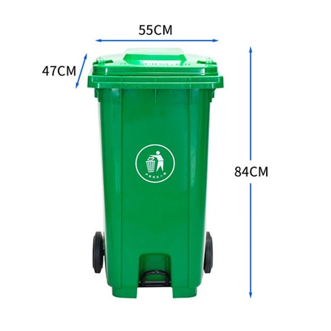 Large Padel 100L With Wheel Trash Can suppliers